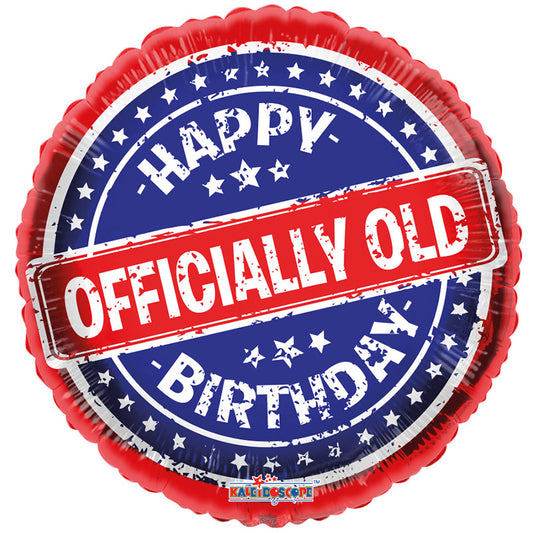 Cumpleaños de relaciones públicas oficialmente viejo