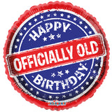 Cumpleaños de relaciones públicas oficialmente viejo