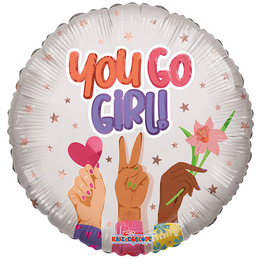 ¡Bien por ti, chica!