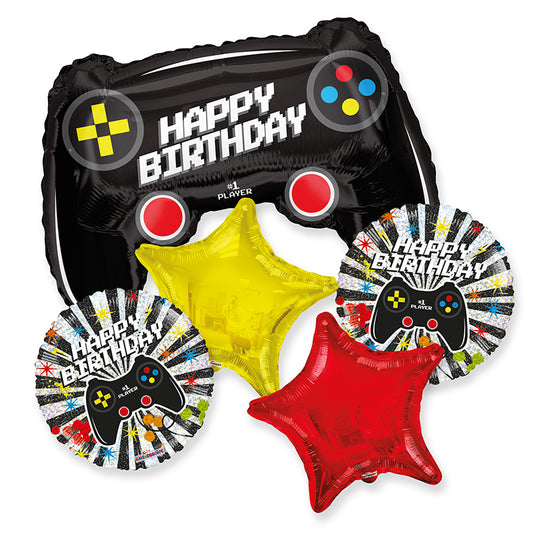 BB Bday Gamer Bouquet - Assortment (5 pcs)