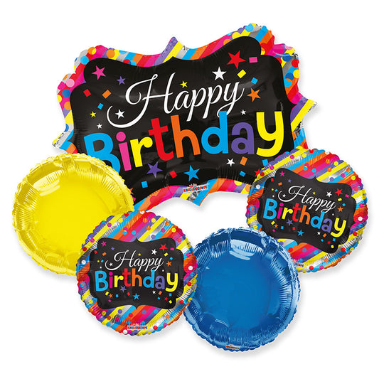 BB Bday Marquee Bouquet - Assortment (5 pcs)