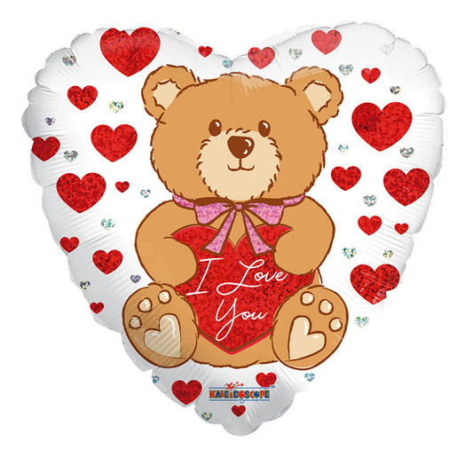 PR Ily Bear With Bow & Hearts Ho