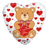 PR Ily Bear With Bow & Hearts Ho