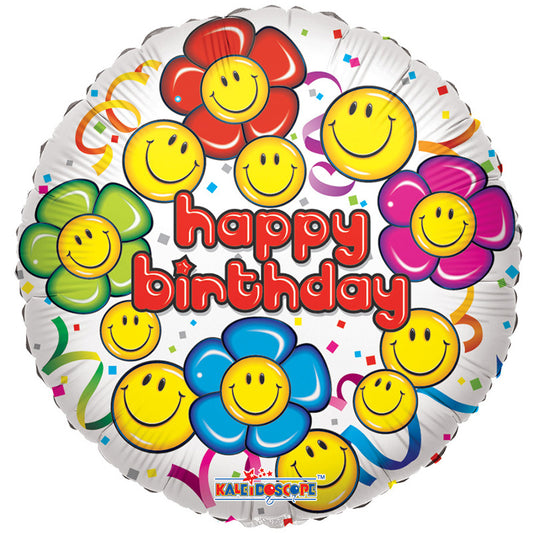 Cara feliz de cumpleaños de SV