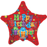 SV Feliz Cumpleaños Puntos Grandes Rojo