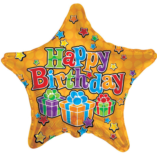 SV Feliz Cumpleaños Big Dots Gold