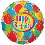 Globos y confeti SV ¡Feliz cumpleaños!