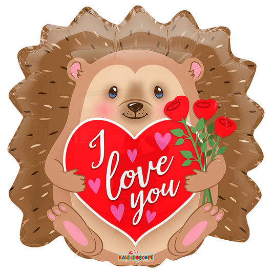 Forma de amor de erizo de relaciones públicas