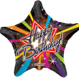 Estrella de rock de cumpleaños de relaciones públicas