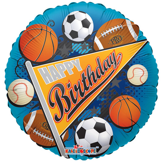 Estandarte deportivo de cumpleaños de SV