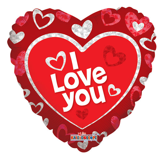 SV I love You Floating Hearts