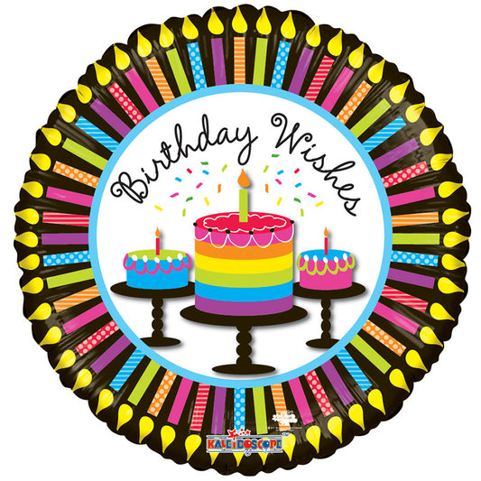Pasteles y velas de cumpleaños de PR
