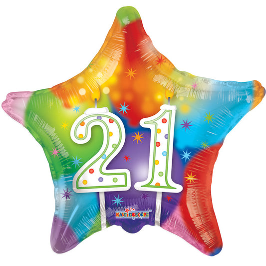 Velas de cumpleaños número 21 de SV