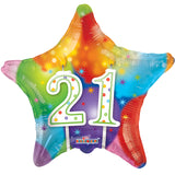 Velas de cumpleaños número 21 de BV