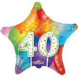 Velas de cumpleaños número 40 de BV