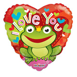 PR I love you frog