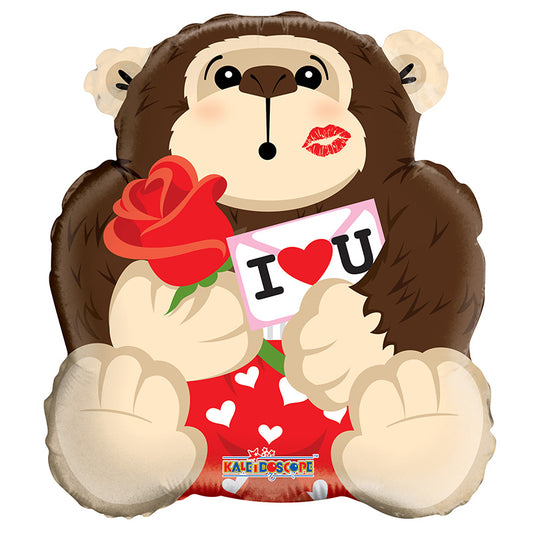 Gorila de relaciones públicas enamorado