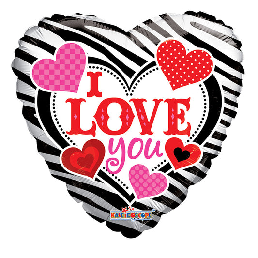 PR Ily Zebra Pattern