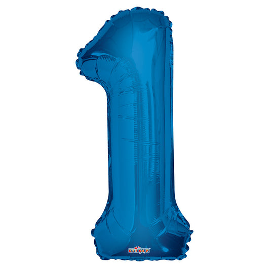 SC Número 1 Forma Azul Real