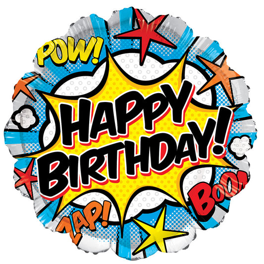 Cómic de cumpleaños de PR