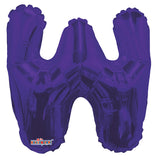 SC Letter W Purple