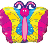 PR Forma de mariposa colorida