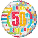 BV Feliz 50º cumpleaños Dots &amp; Lines