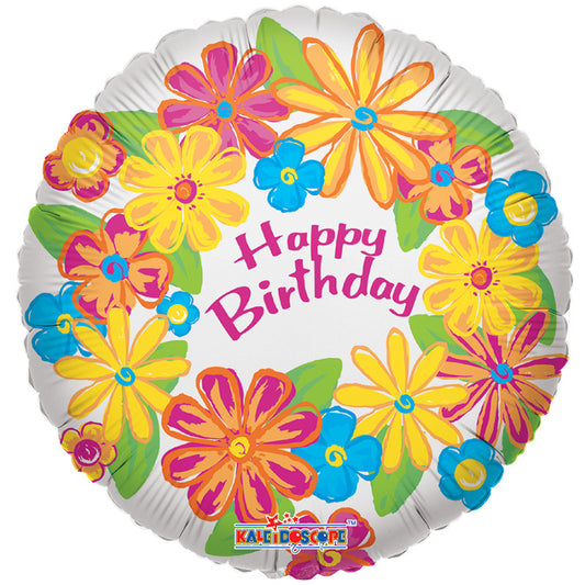 SL Flores brillantes cumpleaños
