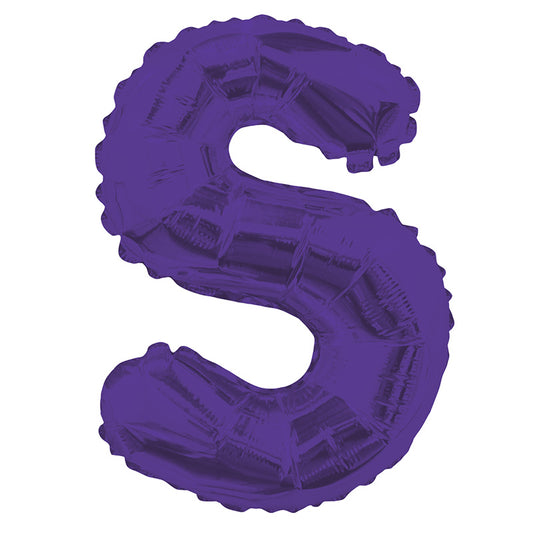 SC Letter S Purple