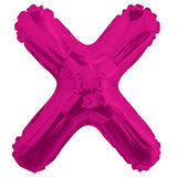 SC Letter X Hot Pink