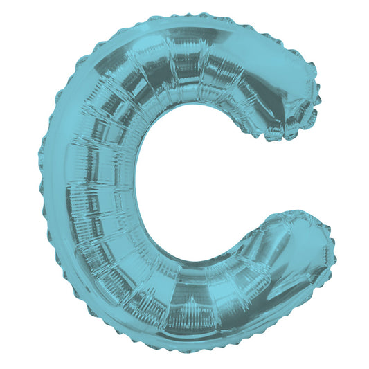 Letra C azul claro de SC