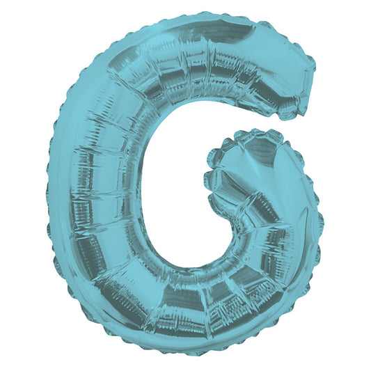Letra G azul claro de SC