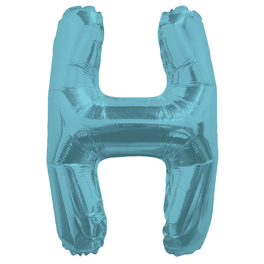 Letra H de SC Azul claro