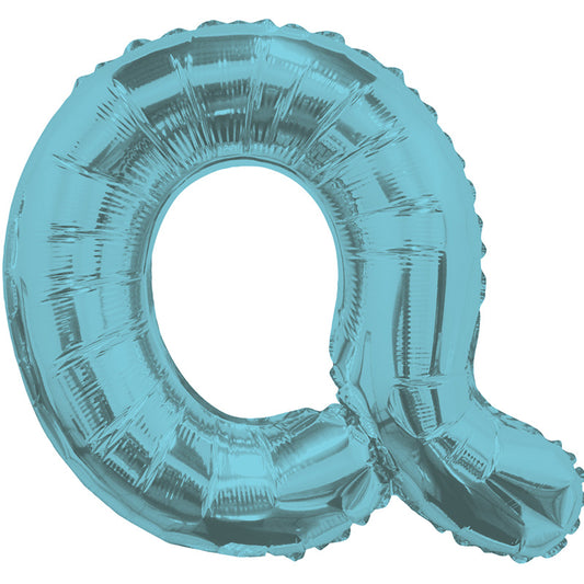 Letra Q de SC Azul claro