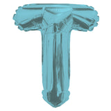 Letra T azul claro de SC