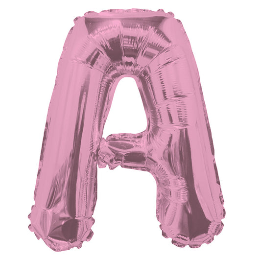 SC Letra A Rosa Claro