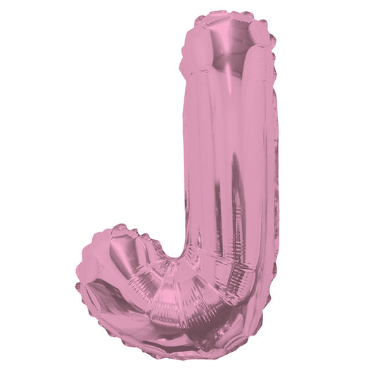 Letra J rosa claro de SC