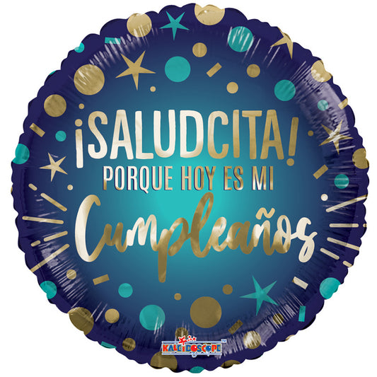 PR ESP Azul Tur Oro Saludcita Cumple