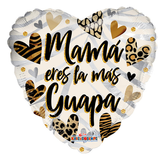 PR ESP Mamá  Eres La Mas Guapa Animal Print