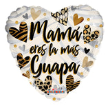 PR ESP Mamá  Eres La Mas Guapa Animal Print