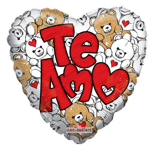 ESP PR  Te Amo Bear Pattern Gb