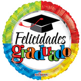 BV ESP Felicidades Graduado Colores Primarios