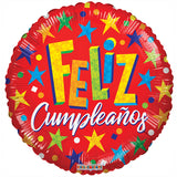 PR ESP Feliz Cumpleaños Rojo