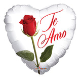 PR ESP Te Amo Rosa Roja