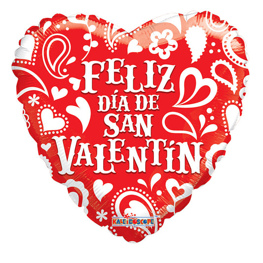 BV ESP Feliz Día De San Valentín Red