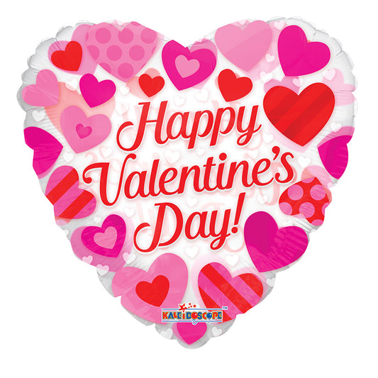 PR Hvd Pink Hearts Clear View