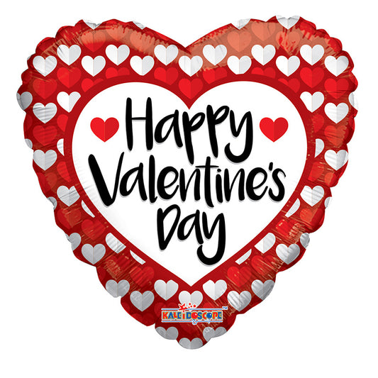 PR Hvd Red & White Hearts