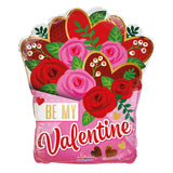 Rosas y forma de sobre PR Be My Valentine