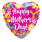 PR Hmd Pink Heart With Flowers Gellibean