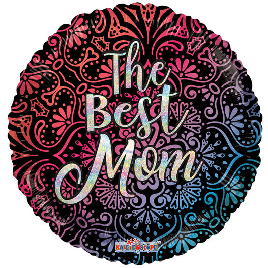 PR The Best Mom Mandala Holographic
